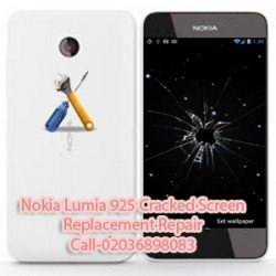 Nokia Lumia 925 Cracked Screen Replacement Repair